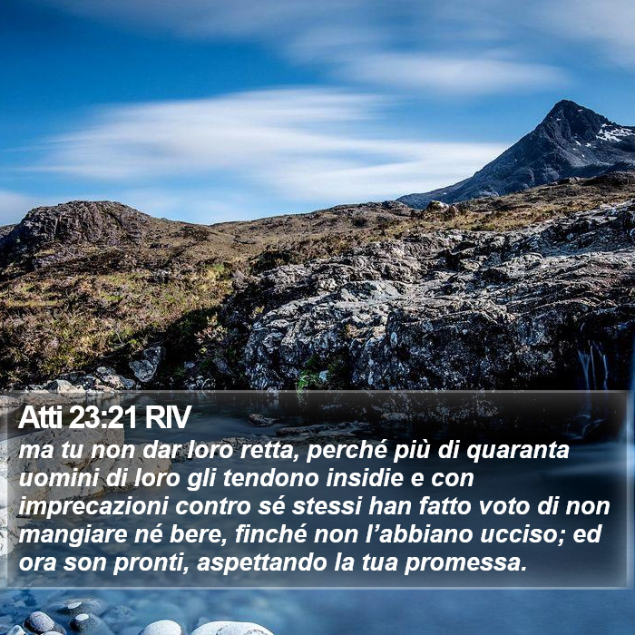 Atti 23:21 RIV Bible Study