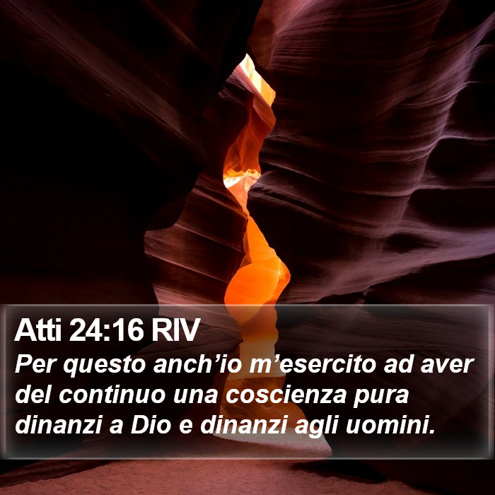 Atti 24:16 RIV Bible Study