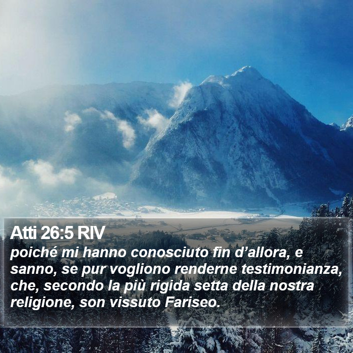 Atti 26:5 RIV Bible Study
