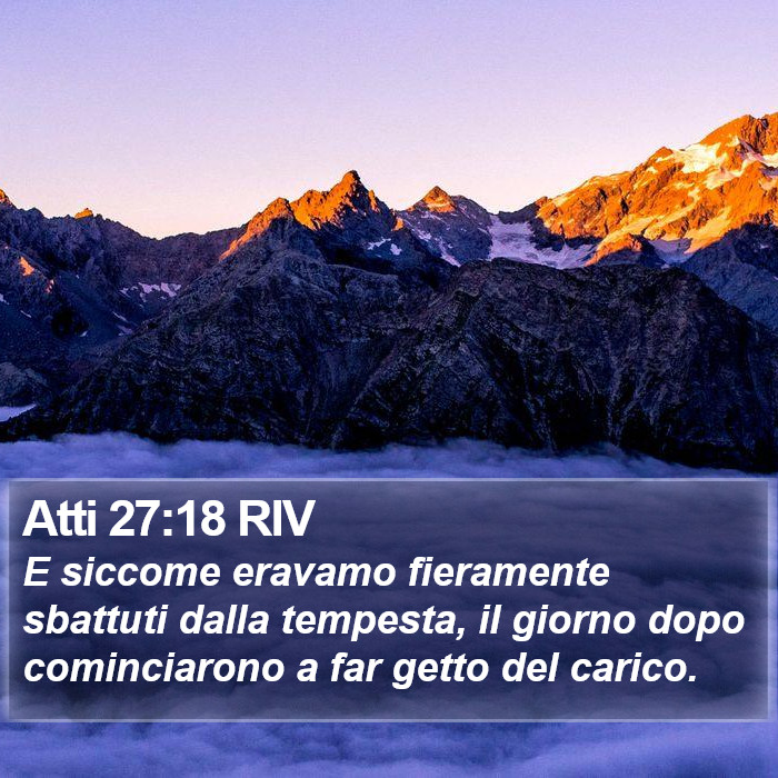 Atti 27:18 RIV Bible Study