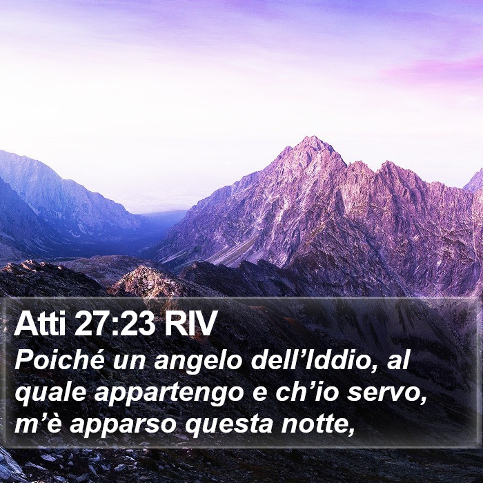 Atti 27:23 RIV Bible Study