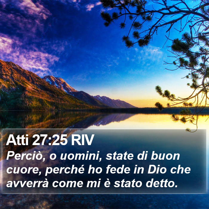 Atti 27:25 RIV Bible Study