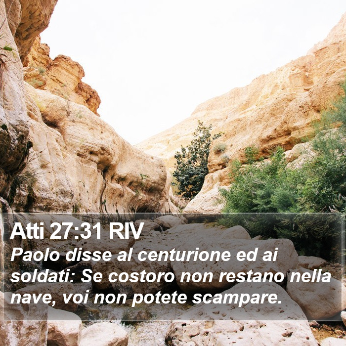 Atti 27:31 RIV Bible Study