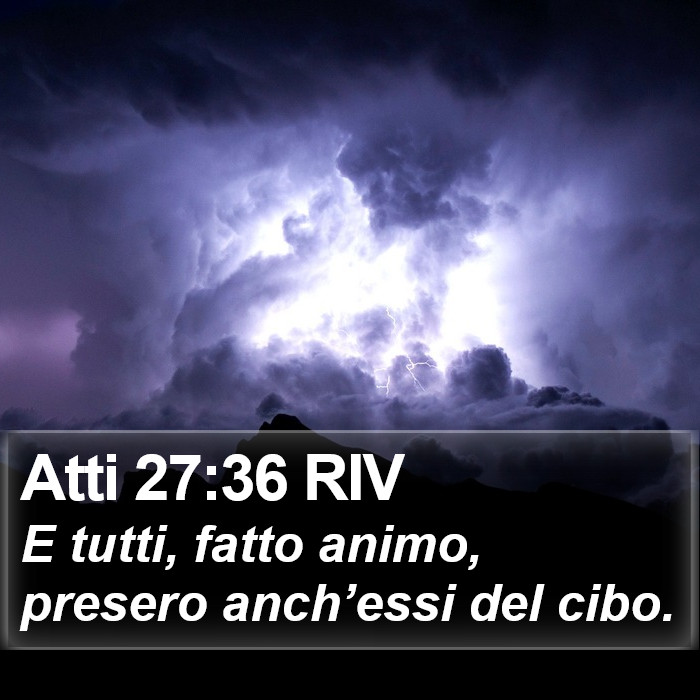 Atti 27:36 RIV Bible Study