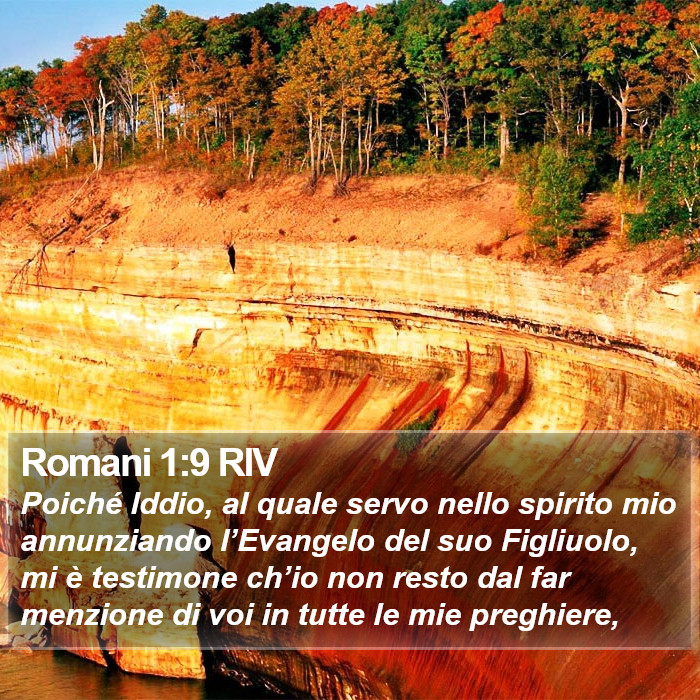 Romani 1:9 RIV Bible Study