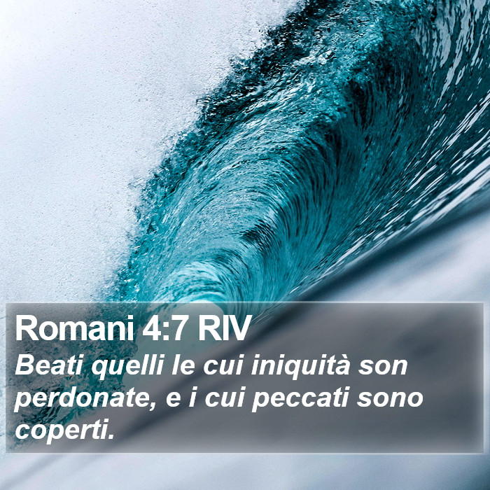 Romani 4:7 RIV Bible Study