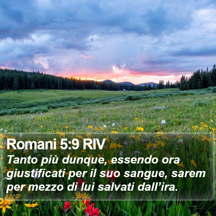 Romani 5:9 RIV Bible Study