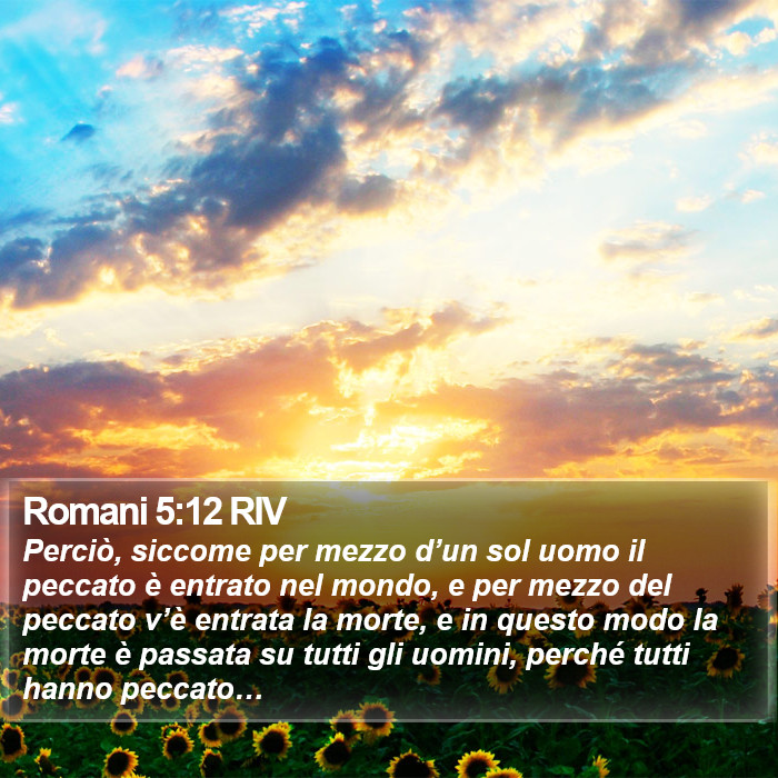 Romani 5:12 RIV Bible Study