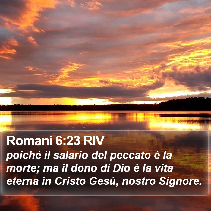 Romani 6:23 RIV Bible Study