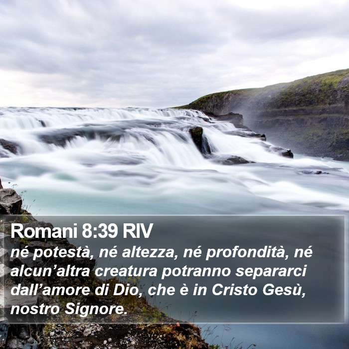 Romani 8:39 RIV Bible Study