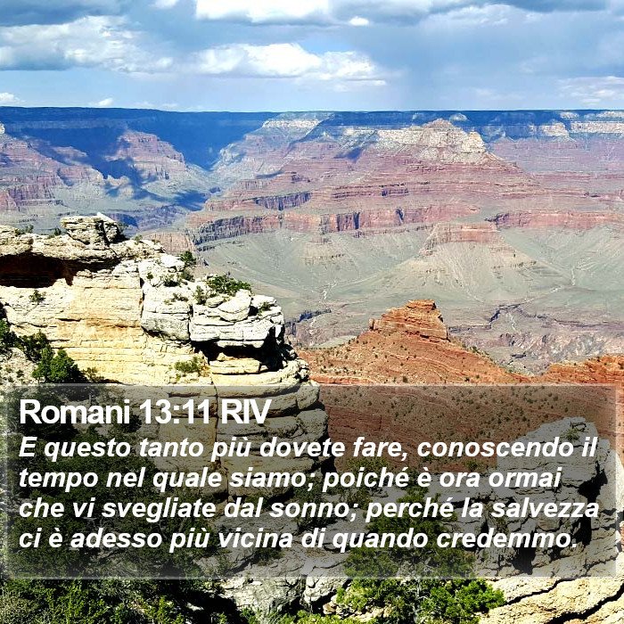 Romani 13:11 RIV Bible Study