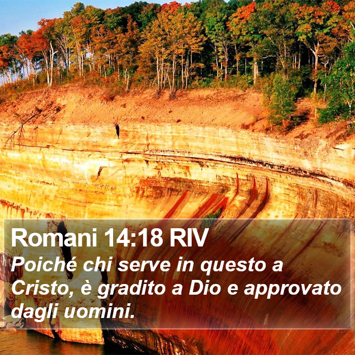 Romani 14:18 RIV Bible Study