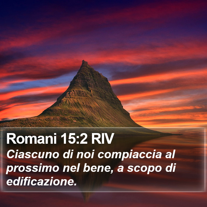 Romani 15:2 RIV Bible Study