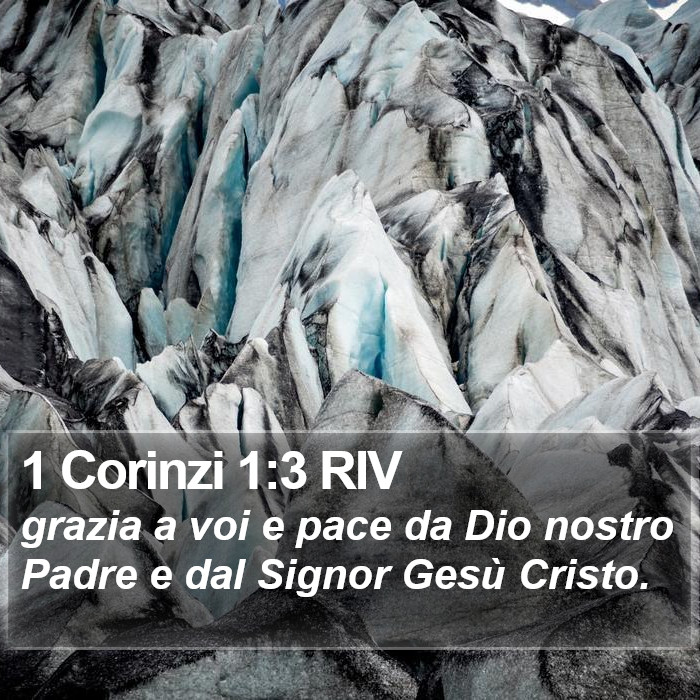 1 Corinzi 1:3 RIV Bible Study