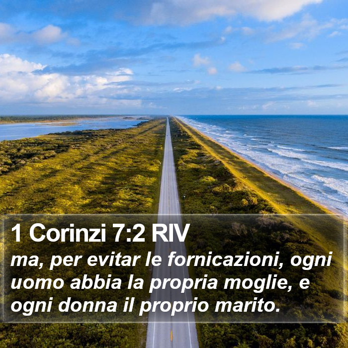 1 Corinzi 7:2 RIV Bible Study