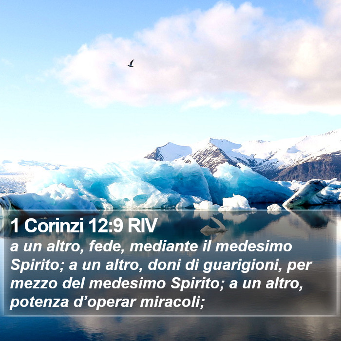 1 Corinzi 12:9 RIV Bible Study