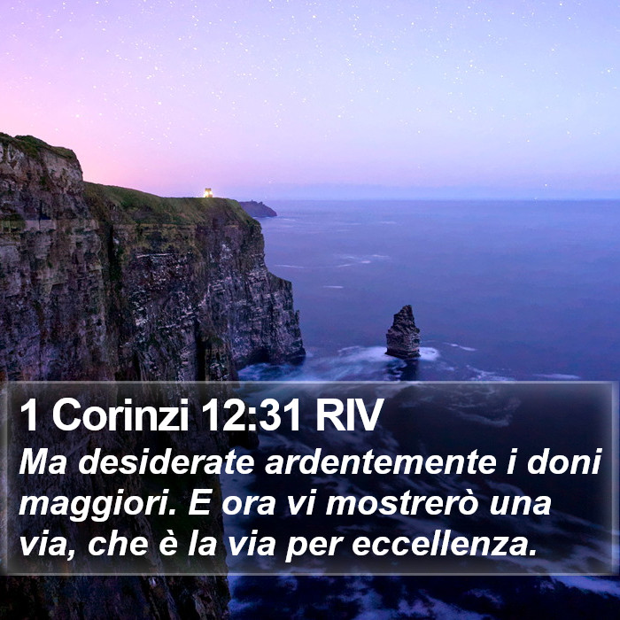 1 Corinzi 12:31 RIV Bible Study