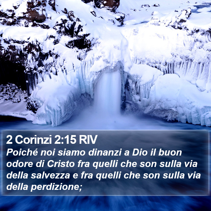 2 Corinzi 2:15 RIV Bible Study