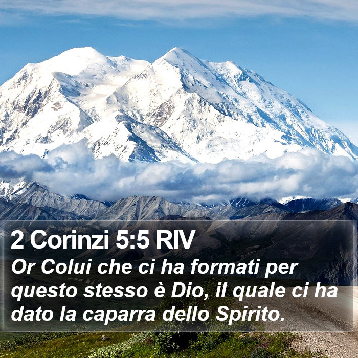 2 Corinzi 5:5 RIV Bible Study