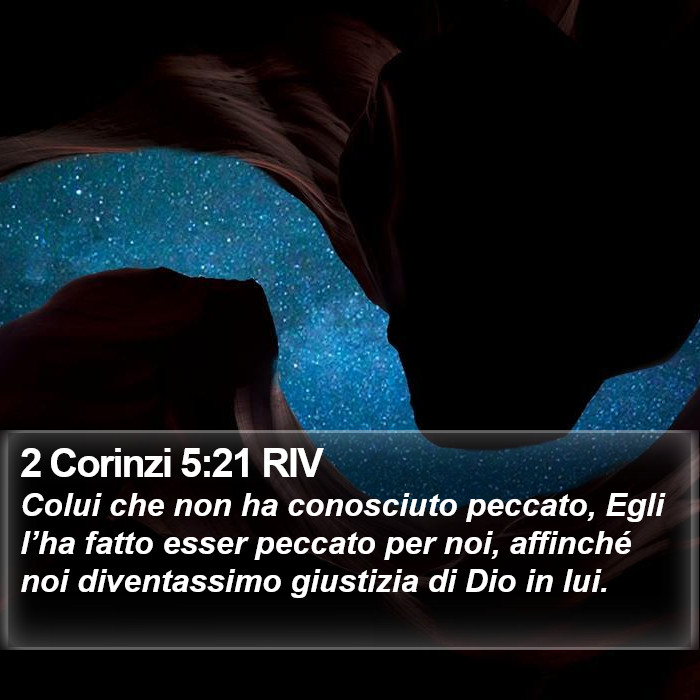 2 Corinzi 5:21 RIV Bible Study