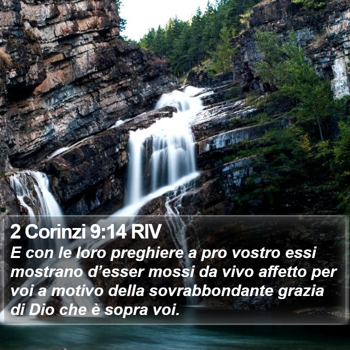 2 Corinzi 9:14 RIV Bible Study