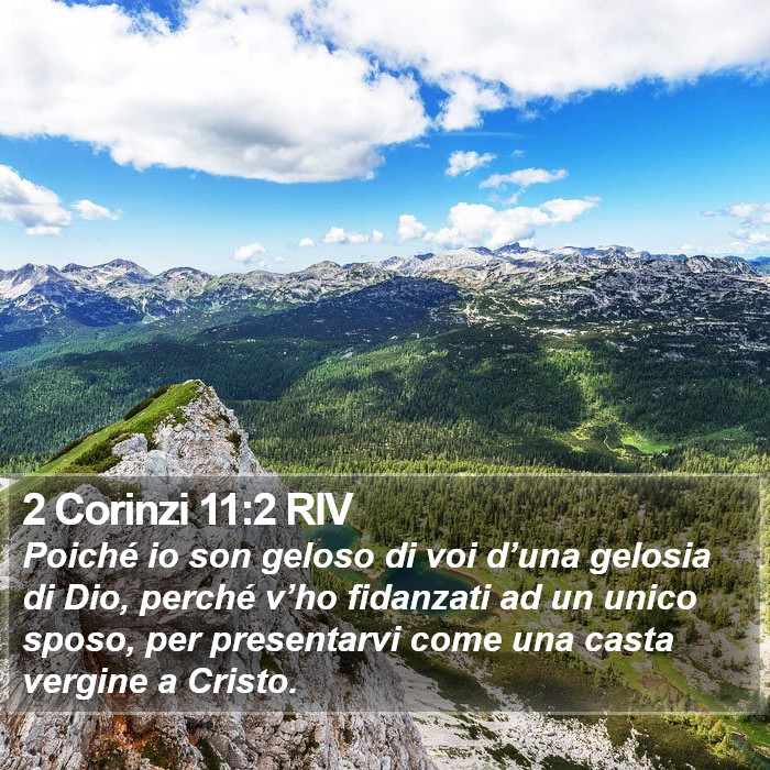 2 Corinzi 11:2 RIV Bible Study