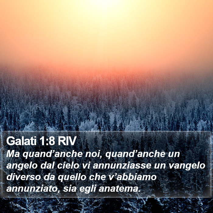 Galati 1:8 RIV Bible Study