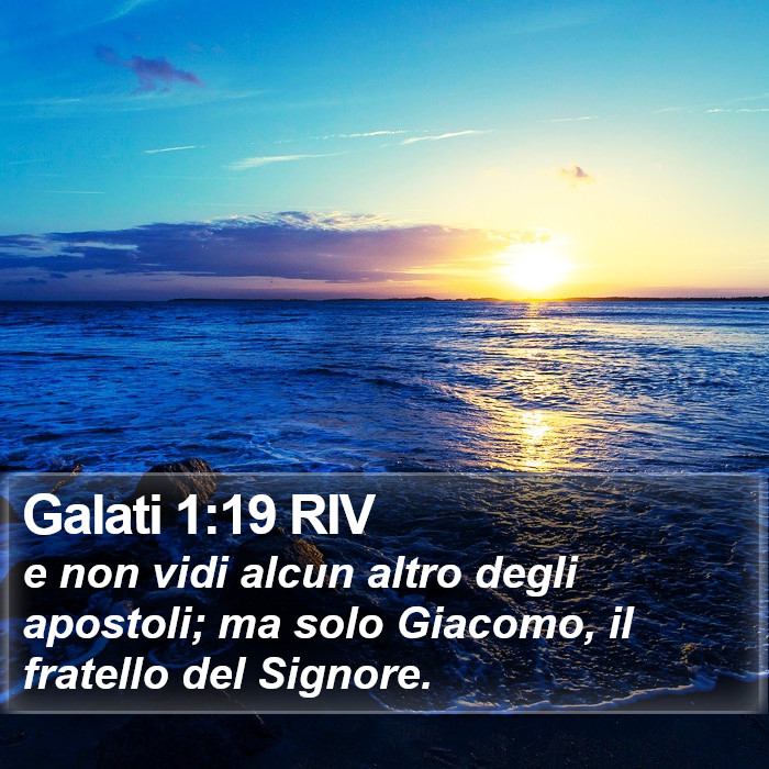 Galati 1:19 RIV Bible Study