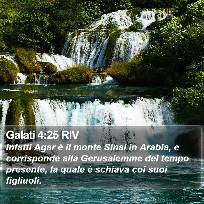 Galati 4:25 RIV Bible Study