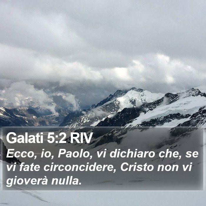 Galati 5:2 RIV Bible Study