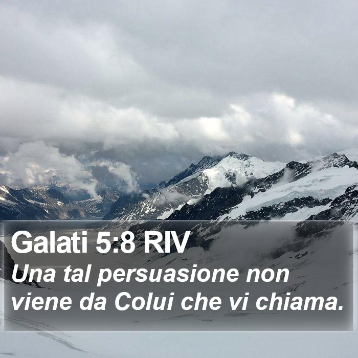 Galati 5:8 RIV Bible Study