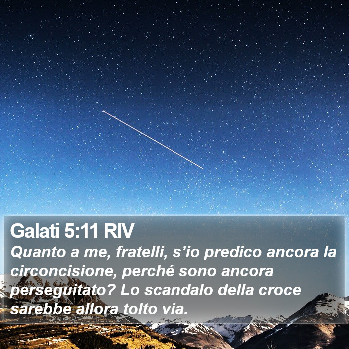 Galati 5:11 RIV Bible Study