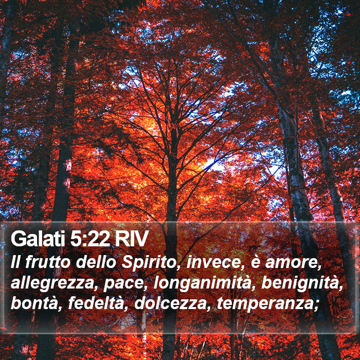 Galati 5:22 RIV Bible Study