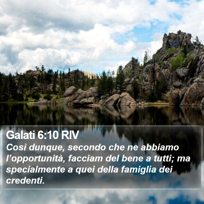 Galati 6:10 RIV Bible Study