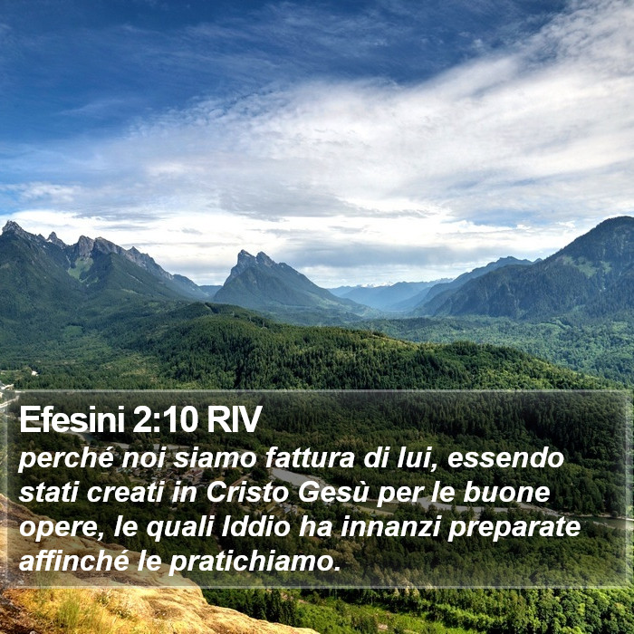 Efesini 2:10 RIV Bible Study