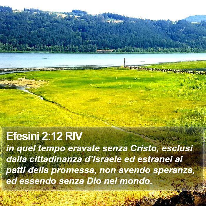 Efesini 2:12 RIV Bible Study