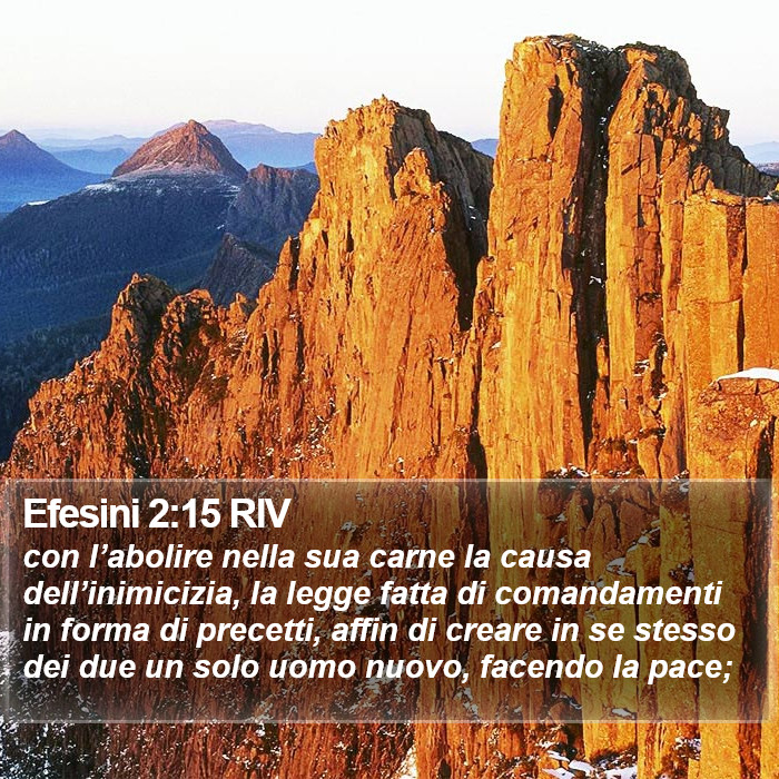 Efesini 2:15 RIV Bible Study