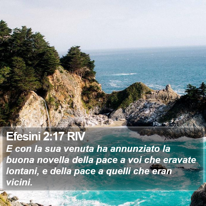 Efesini 2:17 RIV Bible Study