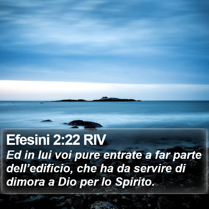 Efesini 2:22 RIV Bible Study