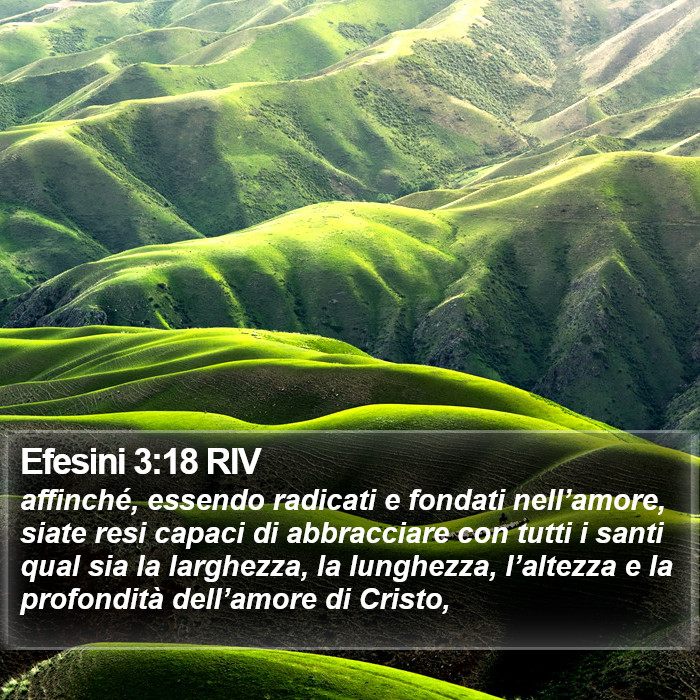 Efesini 3:18 RIV Bible Study