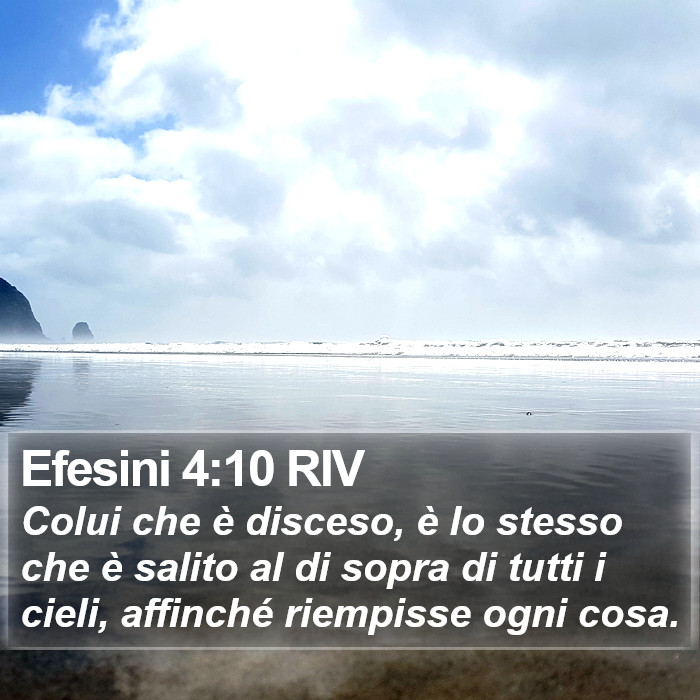 Efesini 4:10 RIV Bible Study