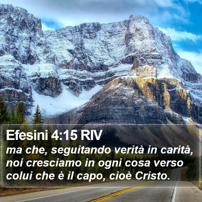 Efesini 4:15 RIV Bible Study