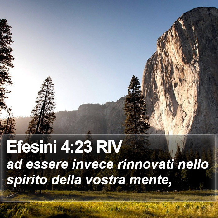 Efesini 4:23 RIV Bible Study