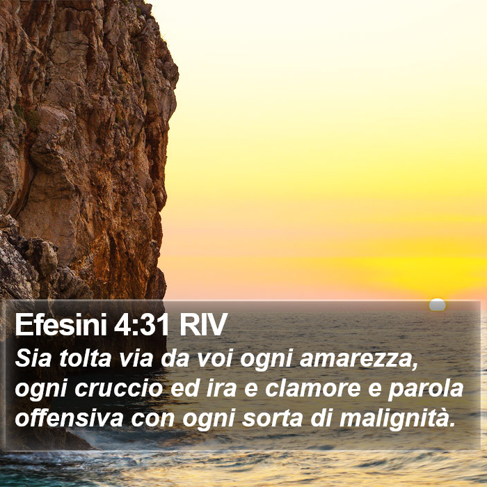 Efesini 4:31 RIV Bible Study