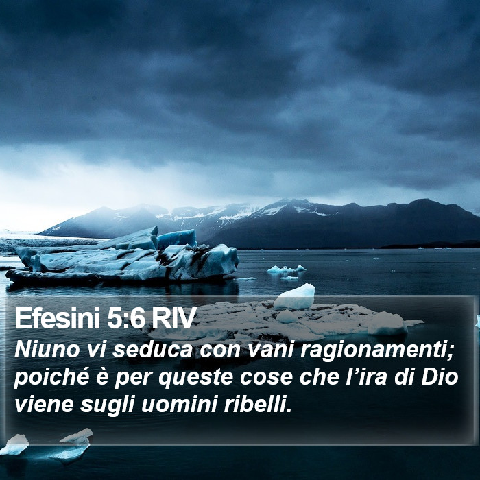 Efesini 5:6 RIV Bible Study