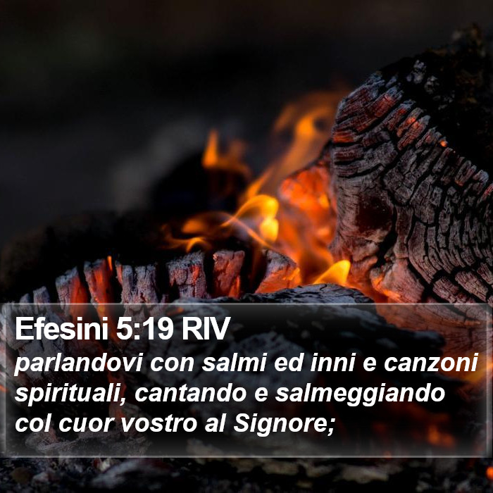 Efesini 5:19 RIV Bible Study