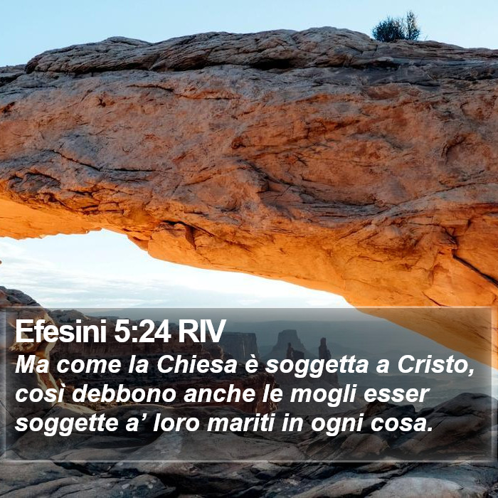 Efesini 5:24 RIV Bible Study