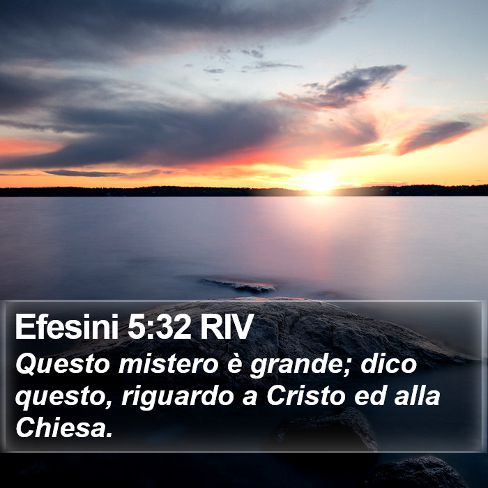 Efesini 5:32 RIV Bible Study