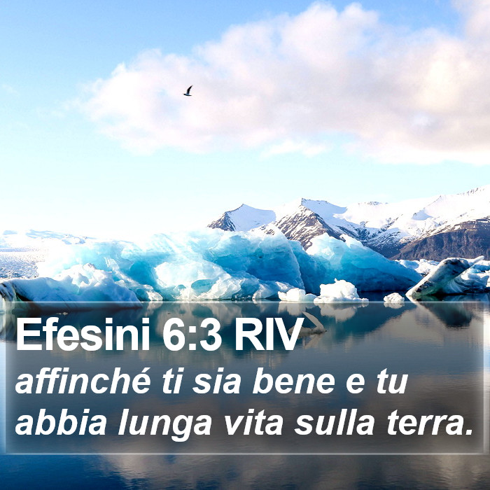 Efesini 6:3 RIV Bible Study