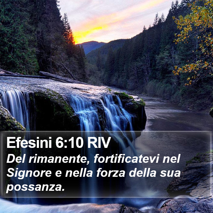 Efesini 6:10 RIV Bible Study